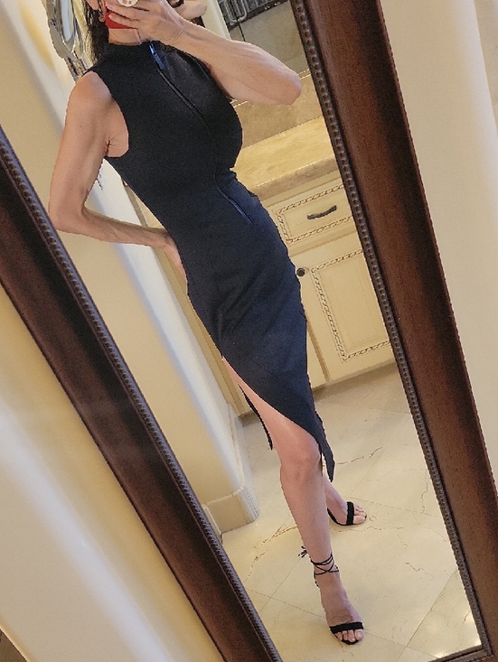 American Eagle Outfitters Dresses & Skirts - *TA3  Black Sleeveless Shapewear Midi Dress, S